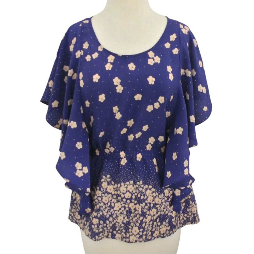 PAUL & JOE SISTER Floral print silk blouse